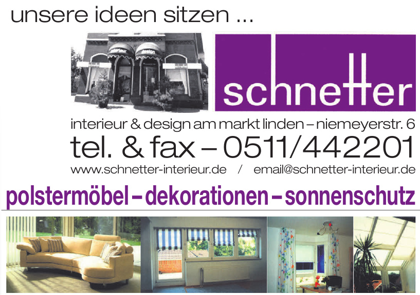 Schnetter Interieur & Design Schnetter Interieur & Design