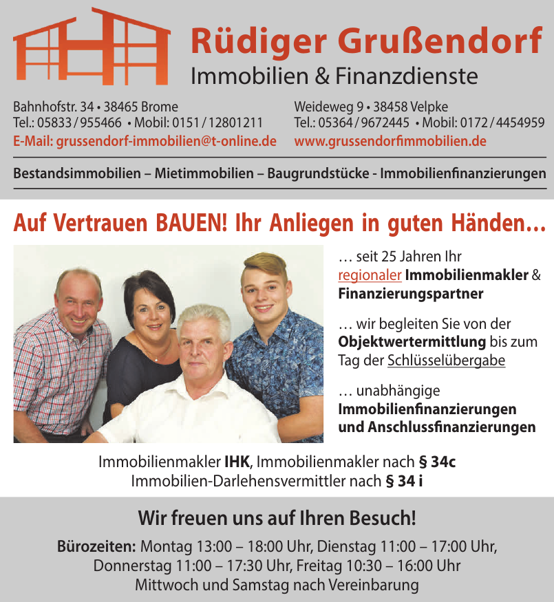 Rüdiger Grußendorf Immobilien & Finanzdienste Rüdiger Grußendorf Immobilien & Finanzdienste