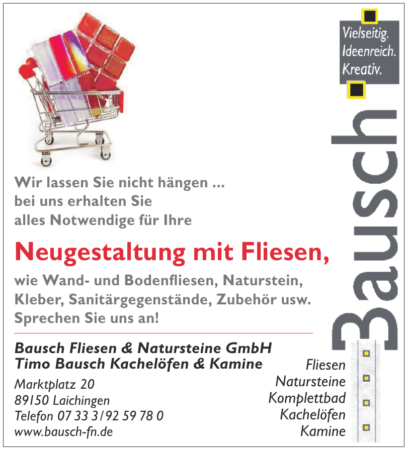 Bausch Fliesen u. Natursteine GmbH Bausch Fliesen u. Natursteine GmbH