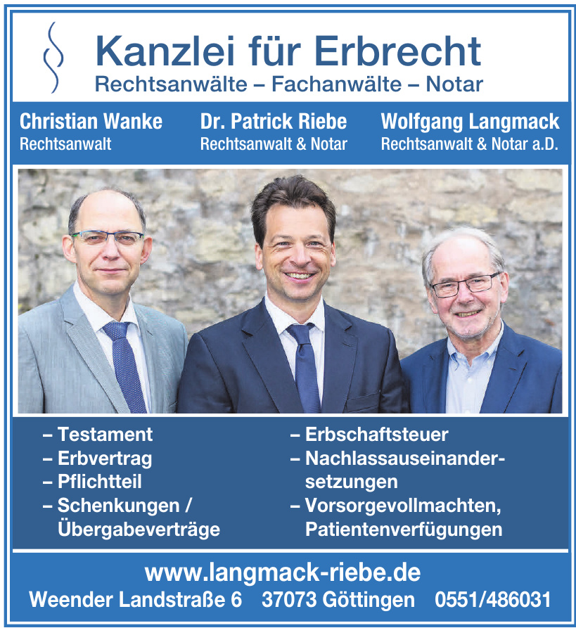 Kanzlei für Erbrecht Kanzlei für Erbrecht