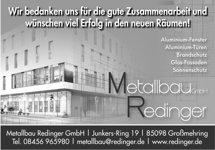 Metallbau Redinger GmbH Metallbau Redinger GmbH