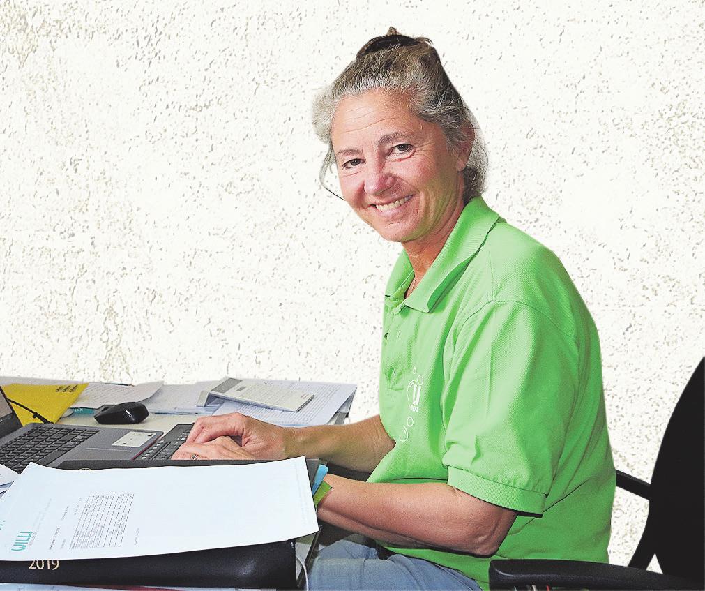 Brigitte Willi achtet auf eine gute Arbeitsqualität. Bild: PD Brigitte Willi achtet auf eine gute Arbeitsqualität. Bild: PD
