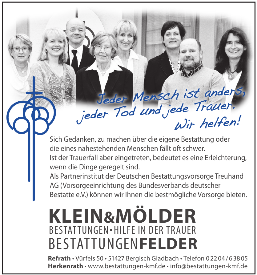 Klein & Mölder Bestattungen Klein & Mölder Bestattungen