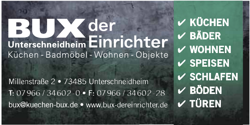Bux der Einrichter Bux der Einrichter
