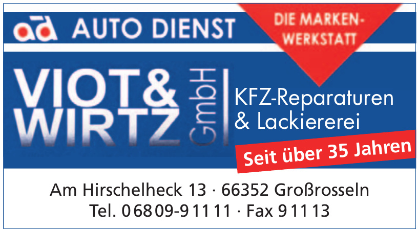 Auto Dienst Viot & Wirtz GmbH Auto Dienst Viot & Wirtz GmbH