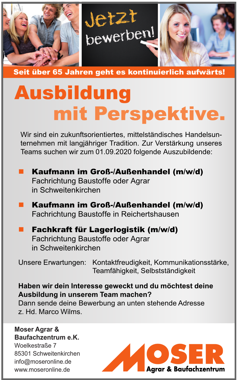 Moser Agrar & Baufachzentrum e. K. Moser Agrar & Baufachzentrum e. K.