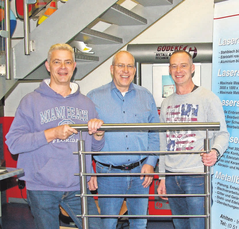 Peter (von links), Frank und Philipp Gödeke stehen für Qualität im Handwerk. Peter (von links), Frank und Philipp Gödeke stehen für Qualität im Handwerk.