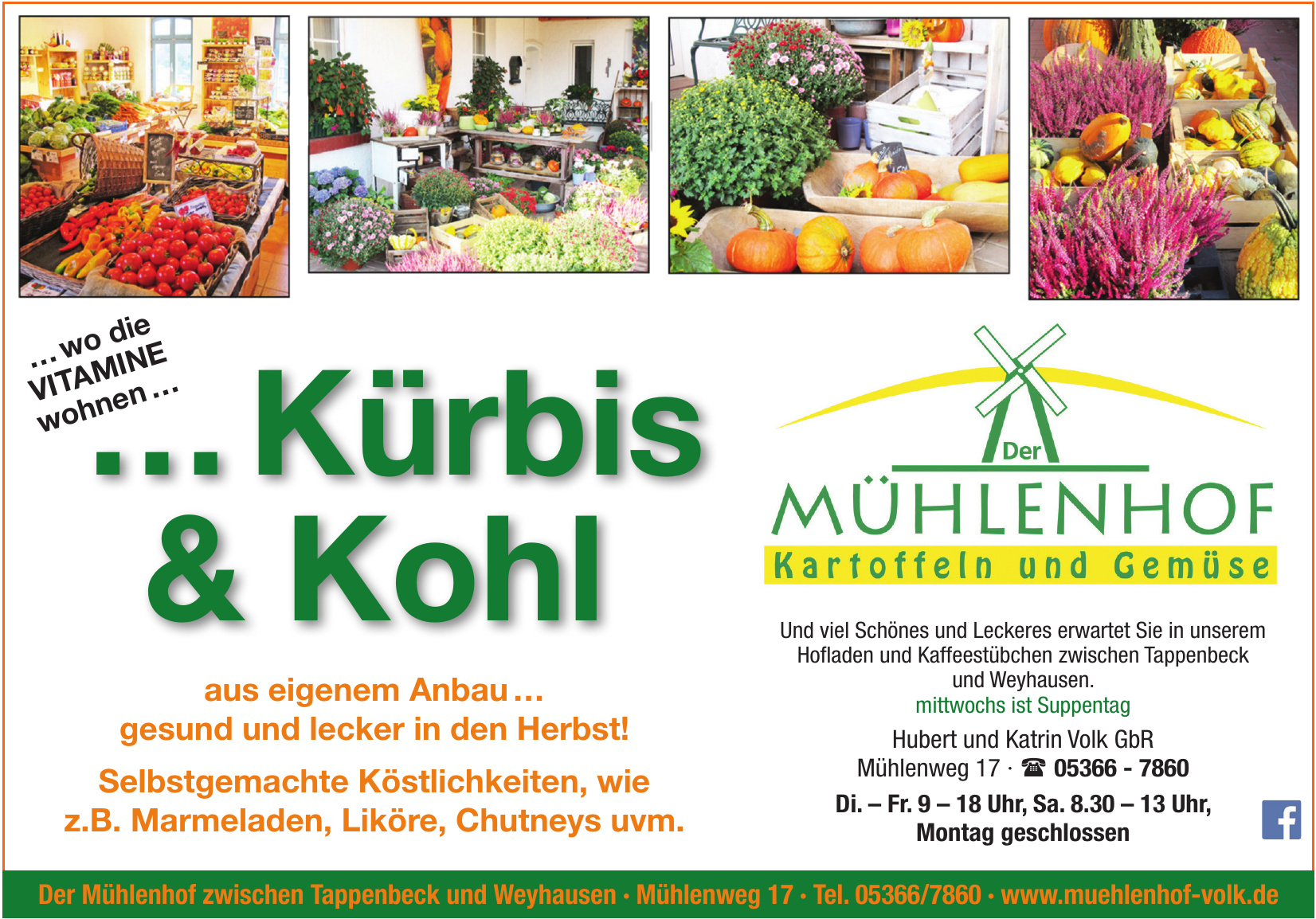 Mühlenhof - Hubert und Katrin Volk GbR Mühlenhof - Hubert und Katrin Volk GbR