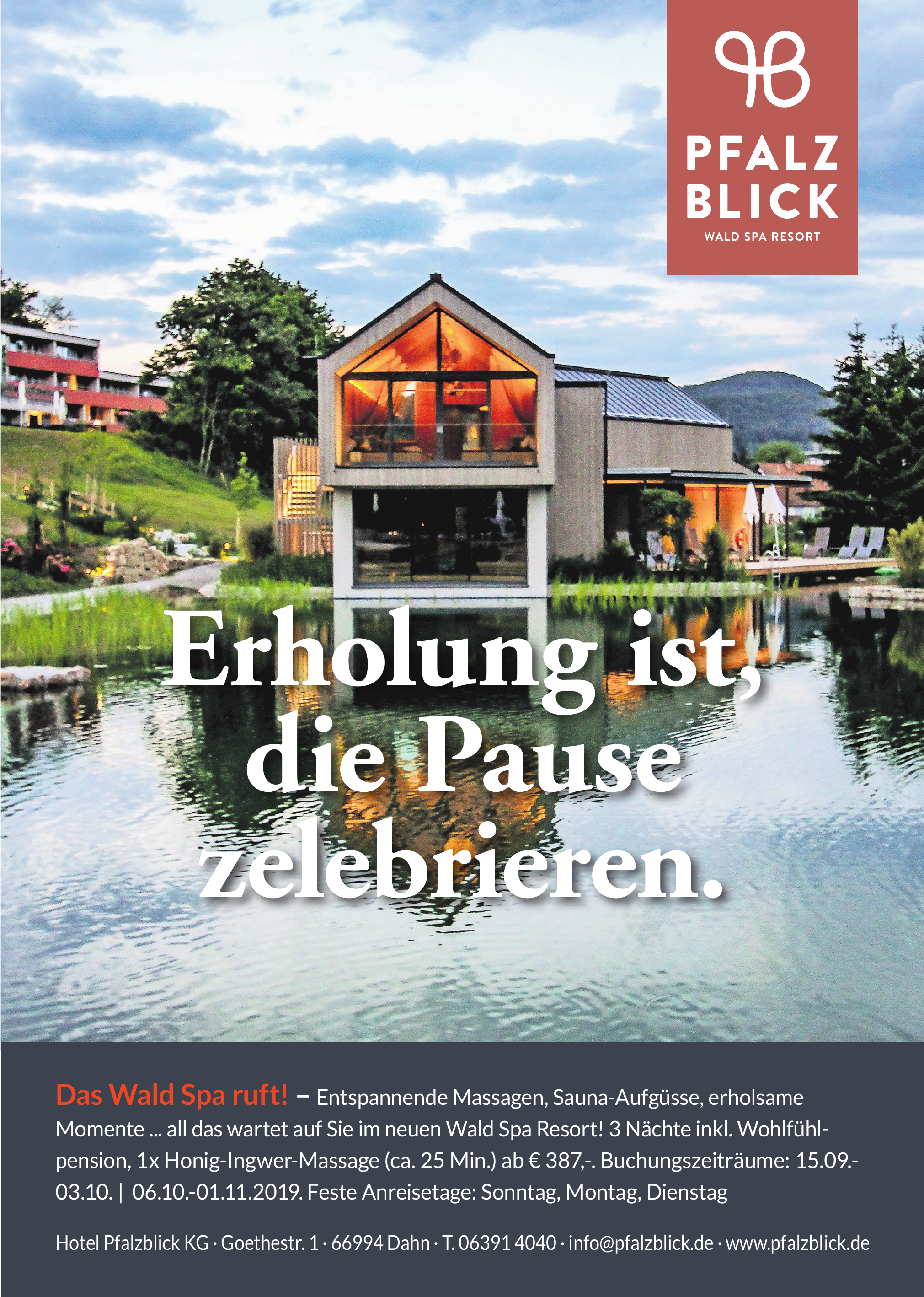 Hotel Pfalzblick KG Hotel Pfalzblick KG