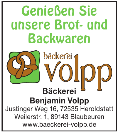 Bäckerei Benjamin Volpp Bäckerei Benjamin Volpp