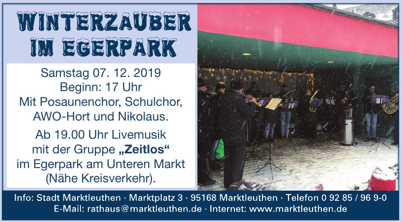 Stadt Marktleuthen Stadt Marktleuthen