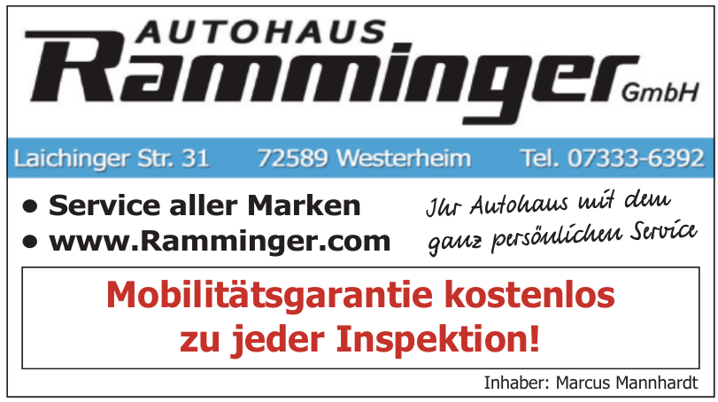 Autohaus Ramminger GmbH Autohaus Ramminger GmbH