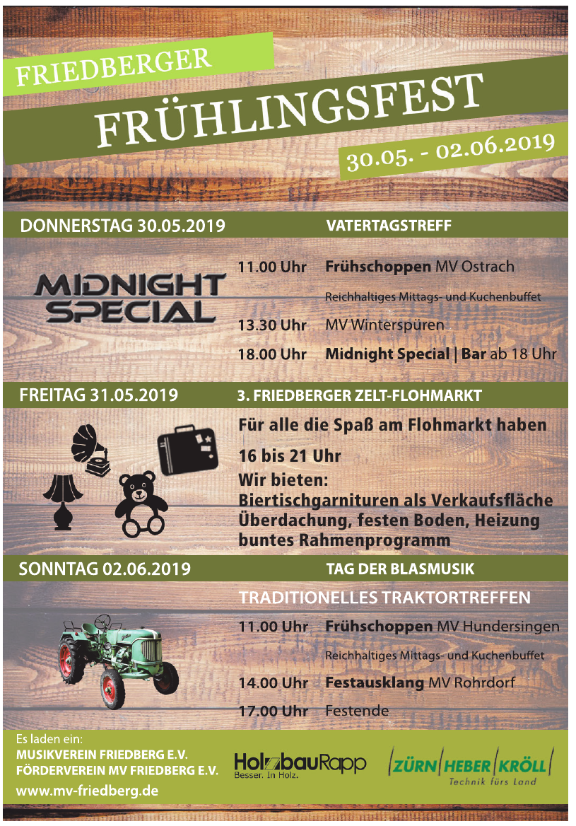 Friedberger Frühlingsfest Friedberger Frühlingsfest