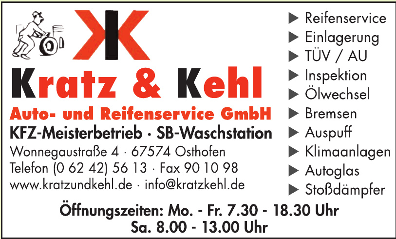 Kratz & Kehl Auto- und Reifenservice GmbH