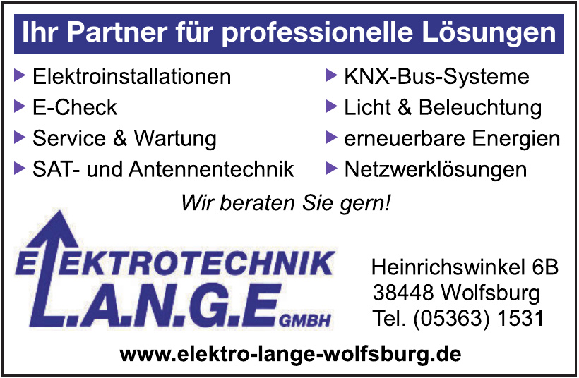 Elektrotechnik Lange GmbH