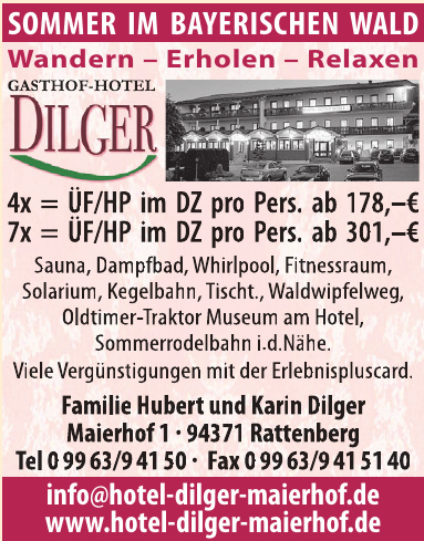 Familie Hubert und Karin Dilger Familie Hubert und Karin Dilger