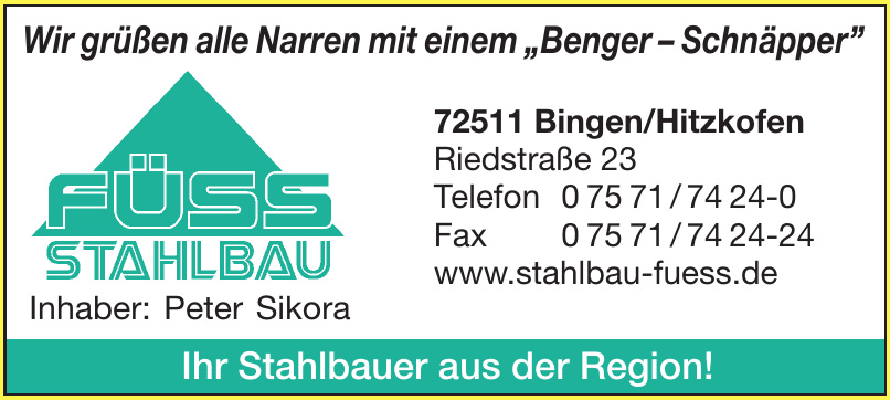 Füss Stahlbau Füss Stahlbau