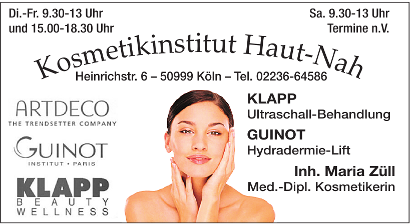 Kosmetikinstitut Haut-Nah Kosmetikinstitut Haut-Nah