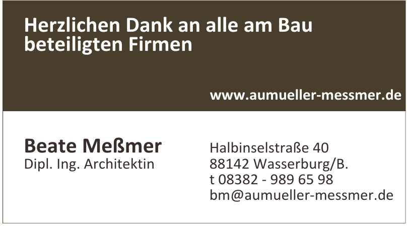 Aumüller Meßmer Architekten Aumüller Meßmer Architekten