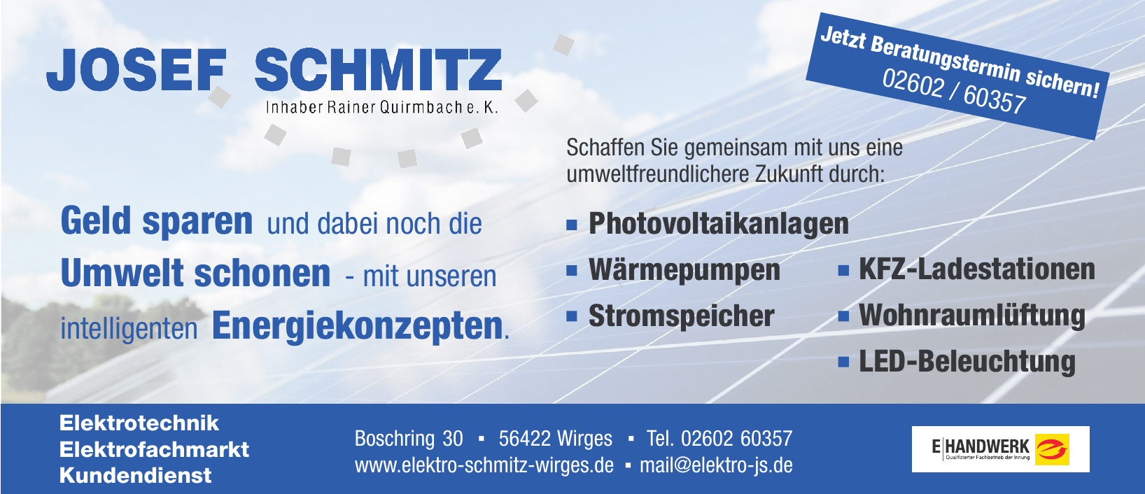 Josef Schmitz Inhaber Rainer Quirmbach e. K. Josef Schmitz Inhaber Rainer Quirmbach e. K.
