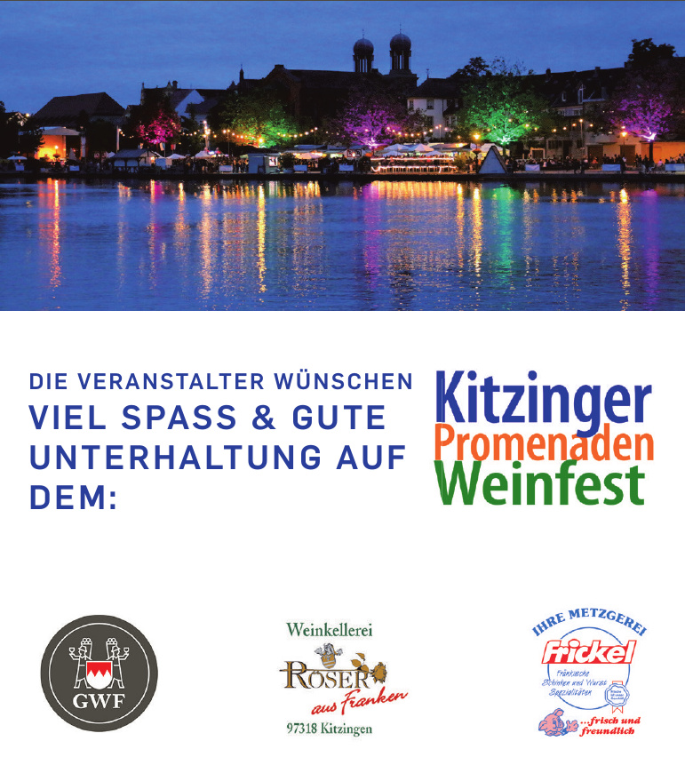 Kitzinger Promenaden Weinfest