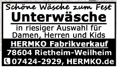 Hermko Unterwäsche Hermko Unterwäsche