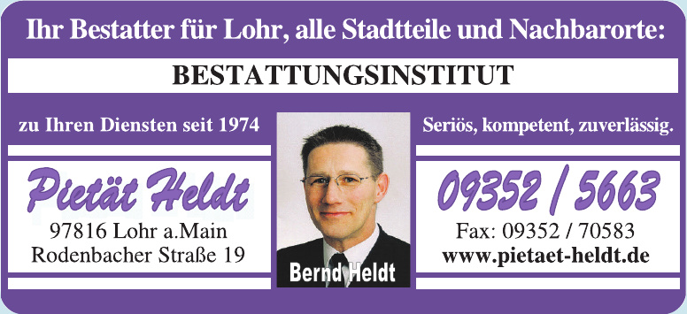 Pietät Heldt Pietät Heldt
