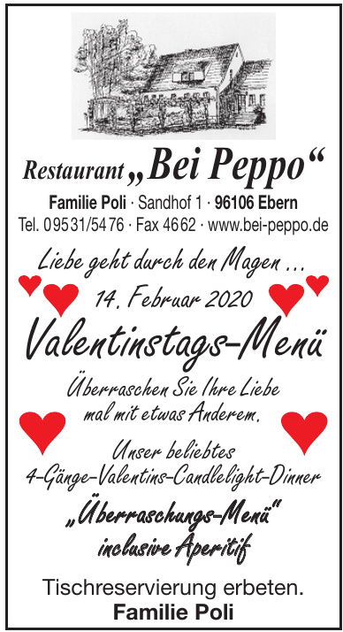 Restaurant „Bei Peppo“ Restaurant „Bei Peppo“