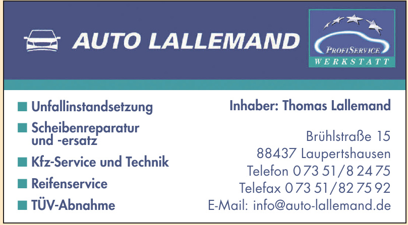 Auto Lallemand Auto Lallemand