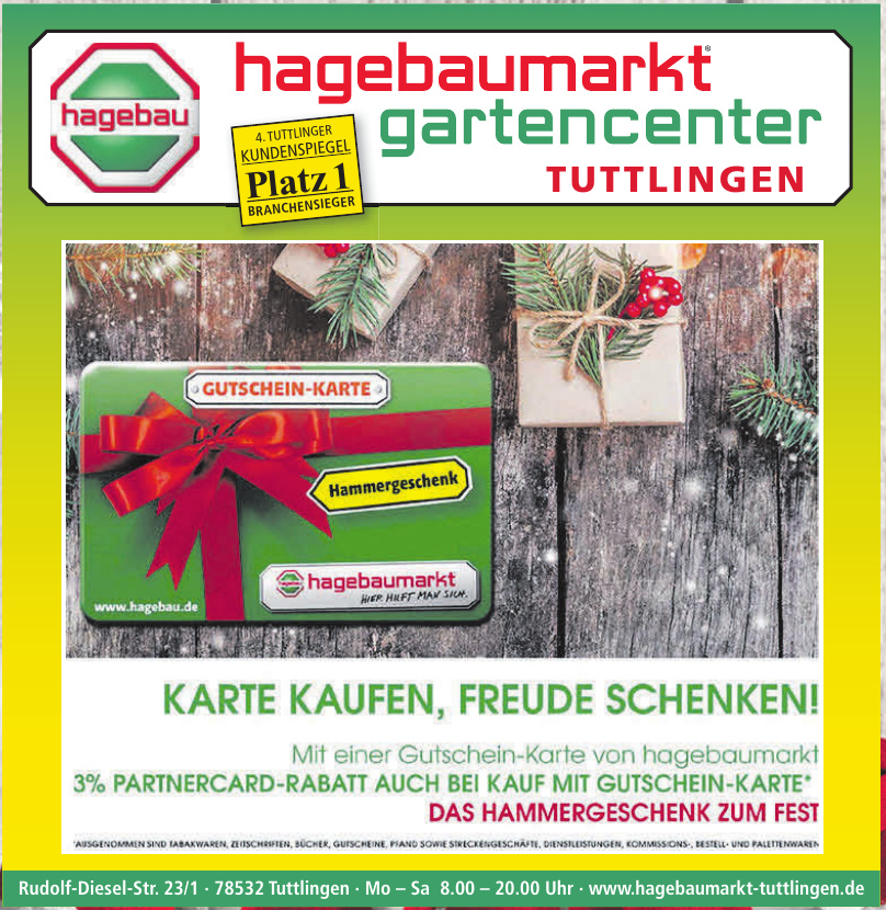 Hagebaumarkt Tuttlingen Hagebaumarkt Tuttlingen