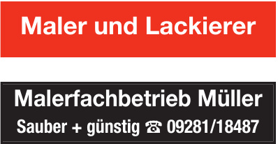 Malerfachbetrieb Müller Malerfachbetrieb Müller