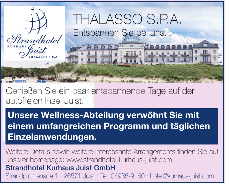 Strandhotel Kurhaus Juist GmbH Strandhotel Kurhaus Juist GmbH