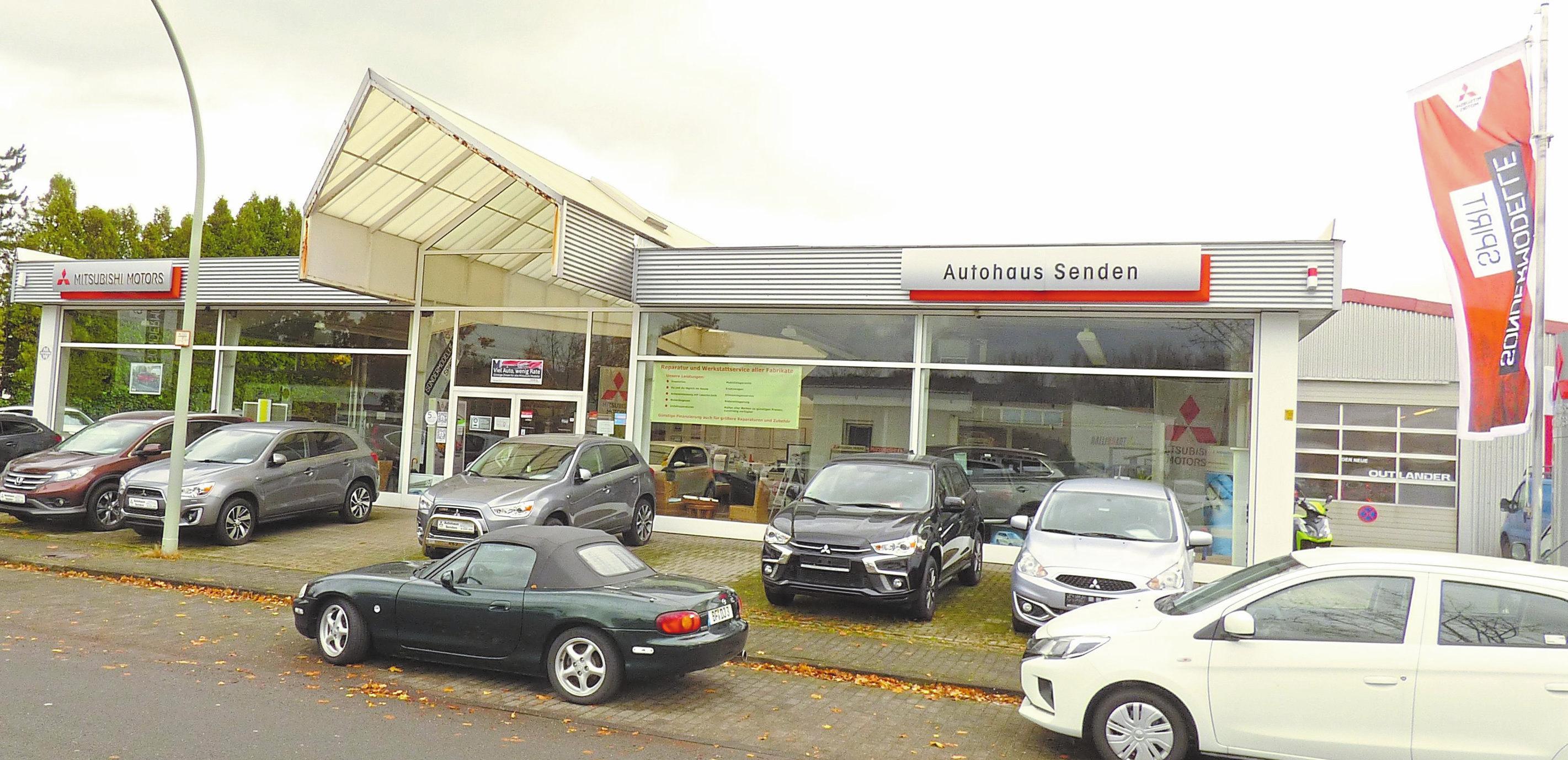 Seit 40 Jahren gibt es das Autohaus Senden am Messingweg 3 .Foto: Alexandra Schlüter Seit 40 Jahren gibt es das Autohaus Senden am Messingweg 3 .Foto: Alexandra Schlüter
