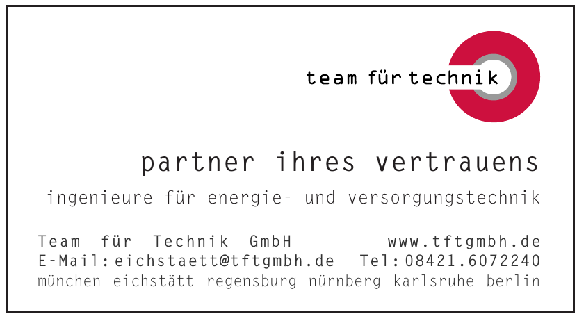 Team für Technik GmbH Team für Technik GmbH