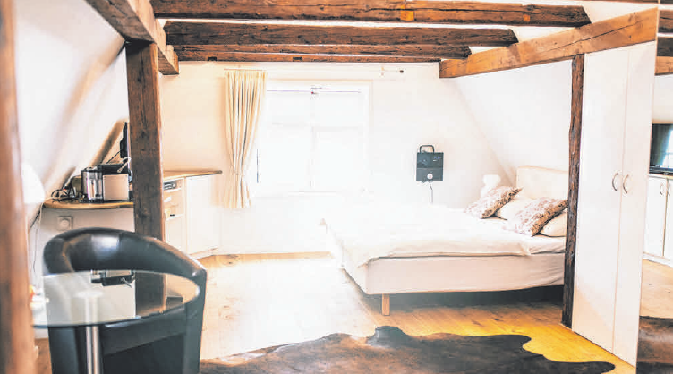 Ein exquisites Hotelzimmer. Ein exquisites Hotelzimmer.