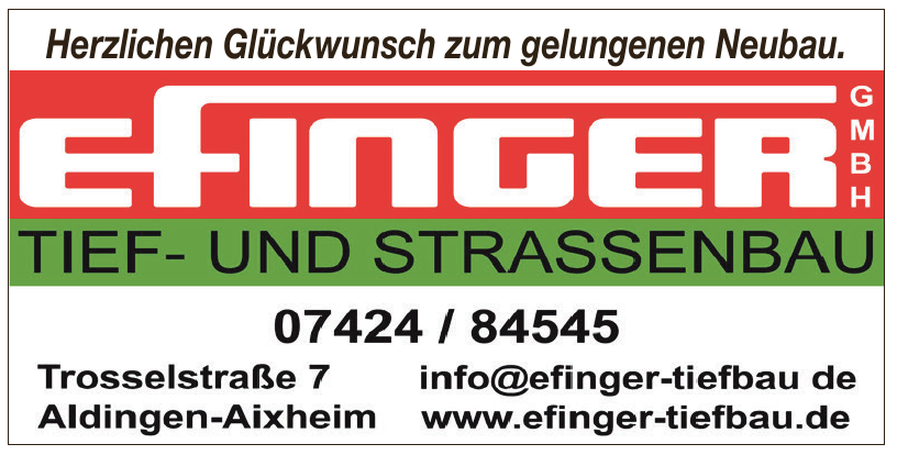 Efinger Gmbh Tief - und Straßenbau Efinger Gmbh Tief - und Straßenbau