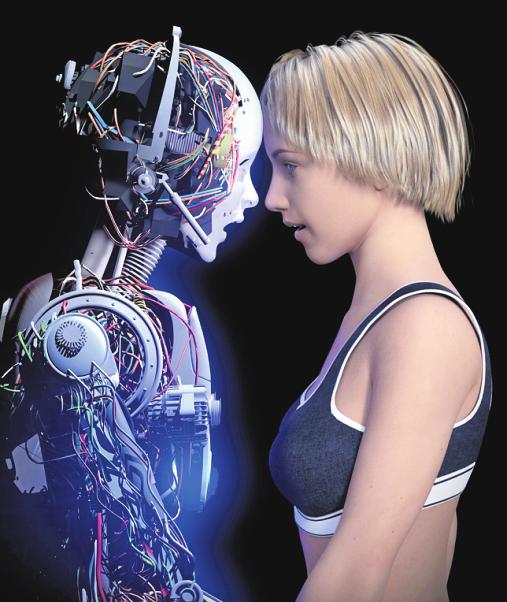 Junge trifft Mädchen, Mädchen trifft Roboter: Autorin Emma Braslavsky interessieren Geschichten von der Zukunft, die emotional im Heute verwurzelt sind. GRAFIK: DEVRIMB / ISTOCK Junge trifft Mädchen, Mädchen trifft Roboter: Autorin Emma Braslavsky interessieren Geschichten von der Zukunft, die emotional im Heute verwurzelt sind. GRAFIK: DEVRIMB / ISTOCK