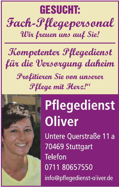 Pflegedienst Oliver