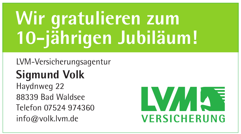 LVM-Versicherungsagentur Sigmund Volk LVM-Versicherungsagentur Sigmund Volk