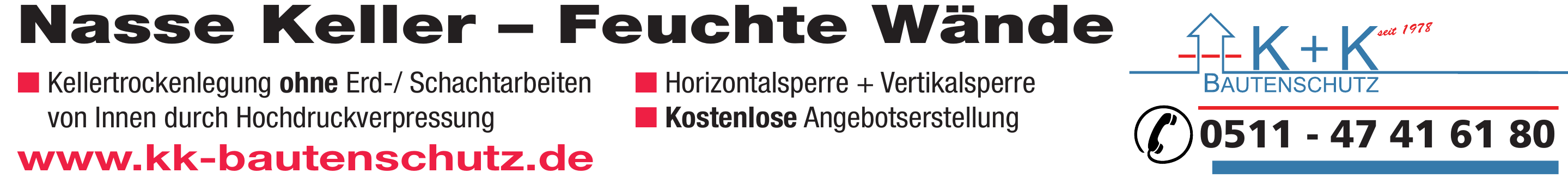 K + K Bautenschutz K + K Bautenschutz