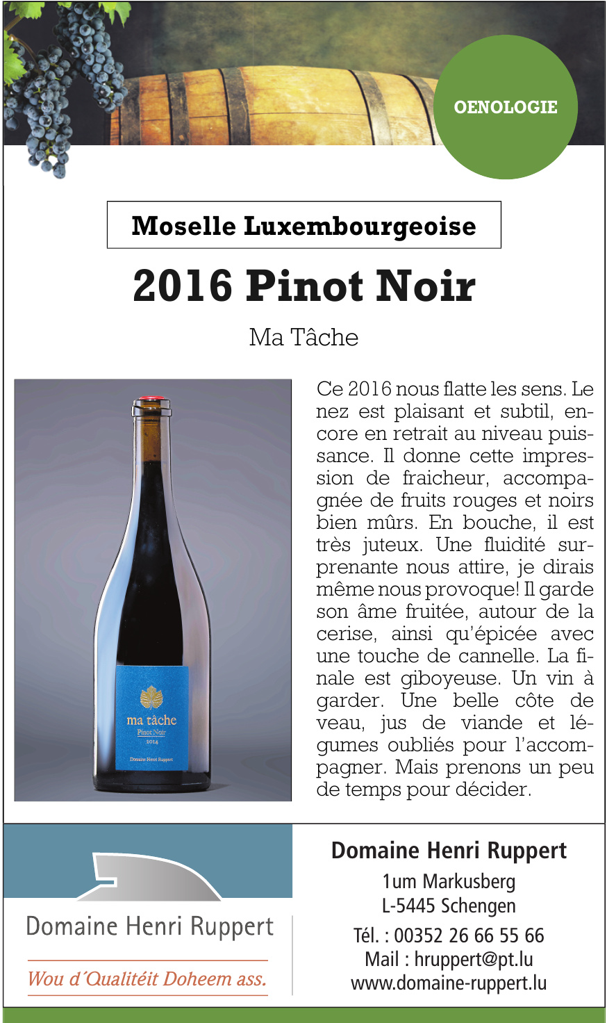 Domaine Henri Ruppert Domaine Henri Ruppert