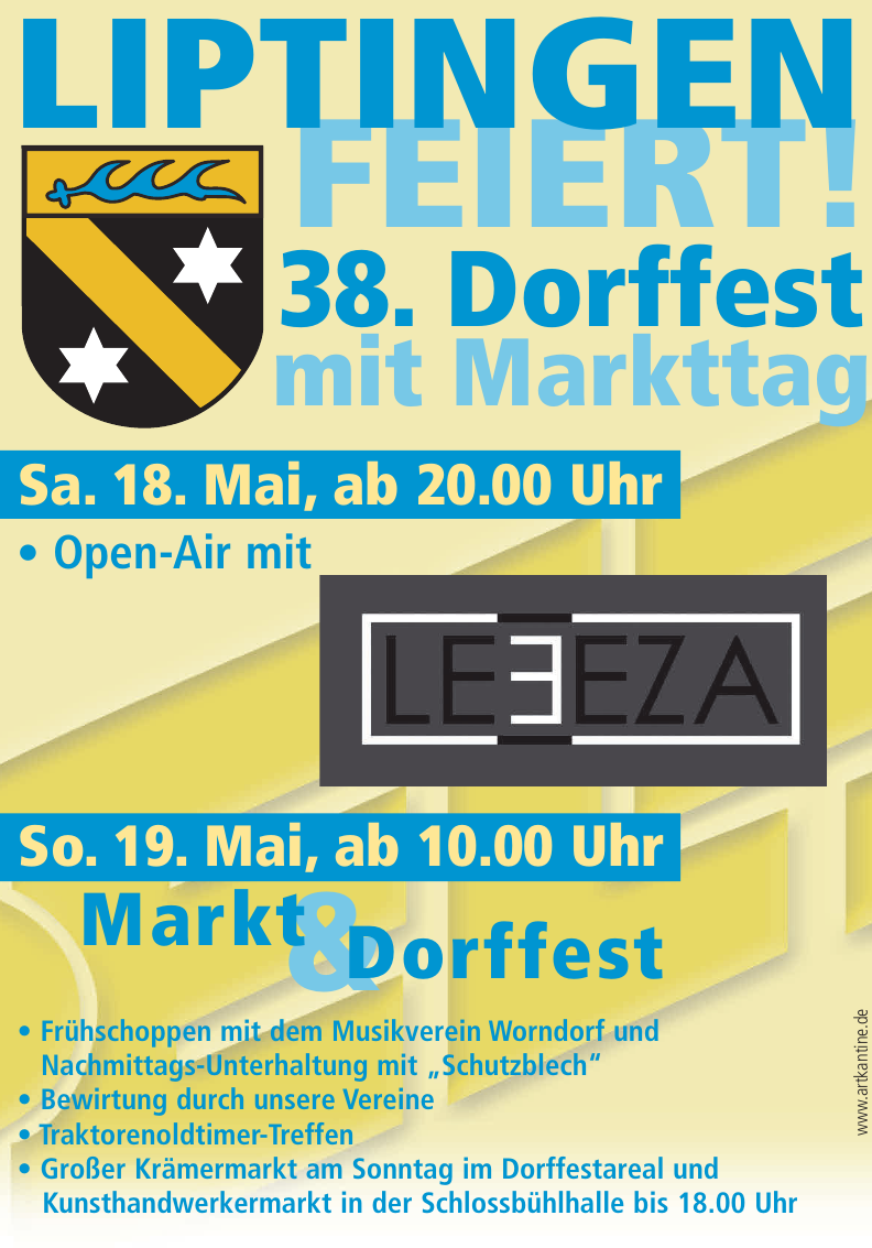 38. Dorffest mit Markttag 38. Dorffest mit Markttag