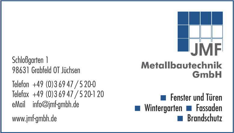 JMF - Metallbautechnik GmbH