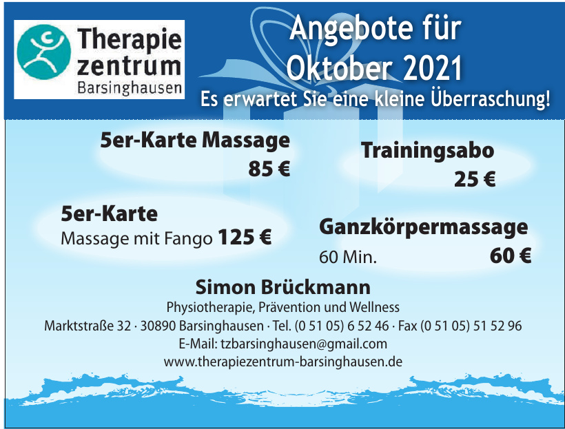 Therapiezentrum Barsinghausen Therapiezentrum Barsinghausen