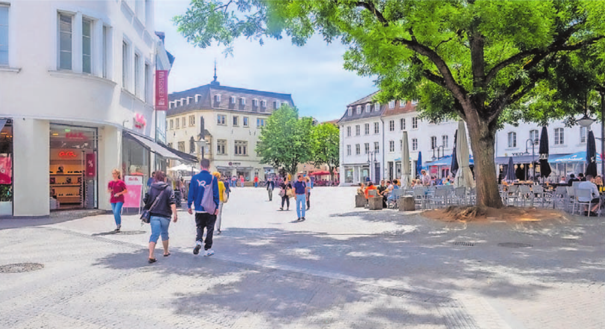 Lieblingsort aller Stadtbesucher: Der St. Johanner Markt gilt als das Herzstück der Landeshauptstadt. Foto: LHS Lieblingsort aller Stadtbesucher: Der St. Johanner Markt gilt als das Herzstück der Landeshauptstadt. Foto: LHS