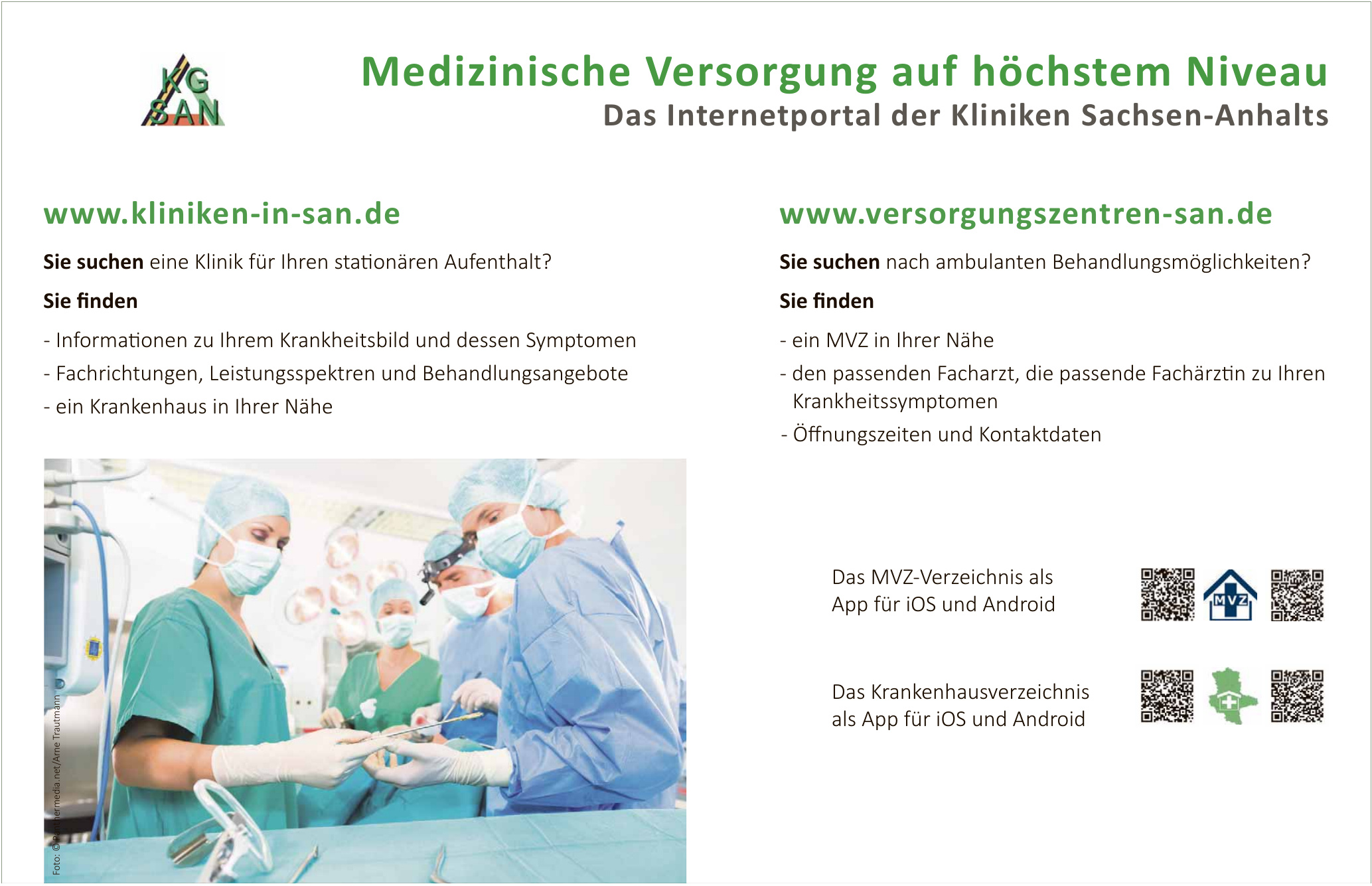 Internetportal der Kliniken Sachsen-Anhalt Internetportal der Kliniken Sachsen-Anhalt