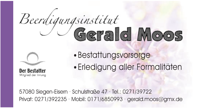 Gerald Moos Gerald Moos