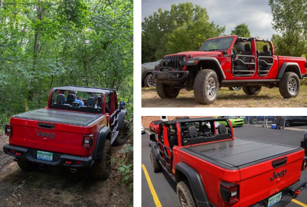 Verbrauchsangaben: Jeep Gladiator Rubicon Mopar 3,6 l Verbrauch EU-Drittelmix (l/100 km): 12,3 CO2-Ausstoß (g/km): 293 Verbrauchsangaben: Jeep Gladiator Rubicon Mopar 3,6 l Verbrauch EU-Drittelmix (l/100 km): 12,3 CO2-Ausstoß (g/km): 293