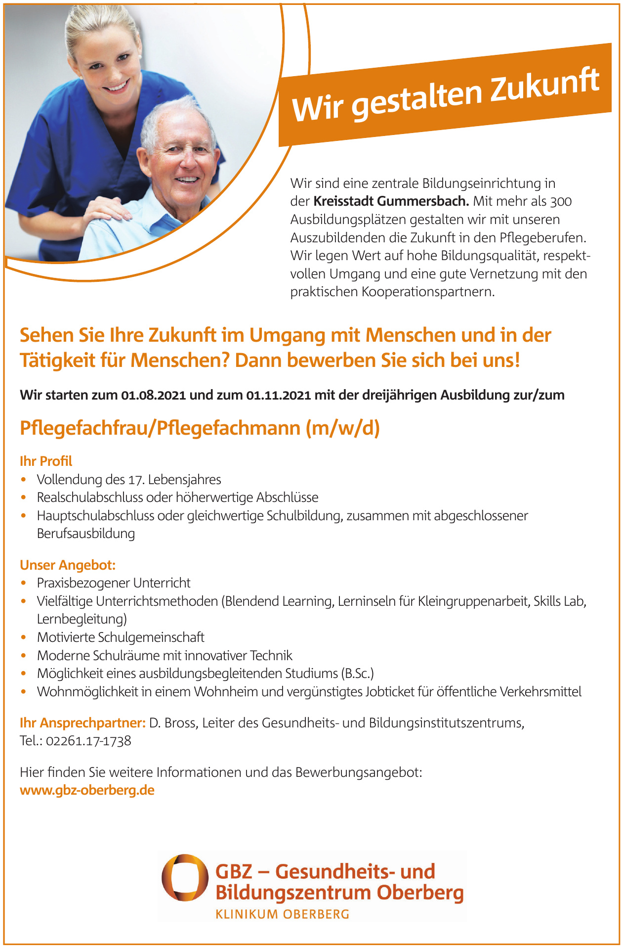 GBZ Gesundheits- und Bildungszentrum Oberberg GBZ Gesundheits- und Bildungszentrum Oberberg