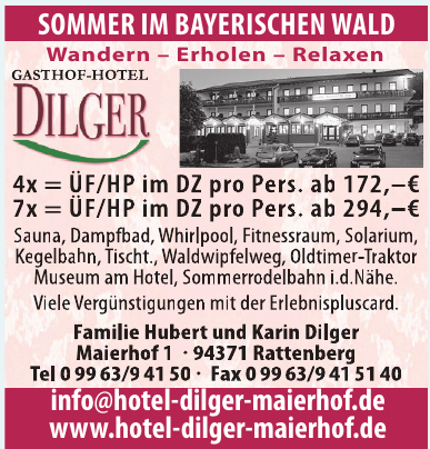 Familie Hubert und Karin Dilger Familie Hubert und Karin Dilger